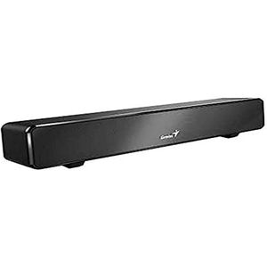 Genius Mini Soundbar Genius 100 USB zwart, 4710268256960