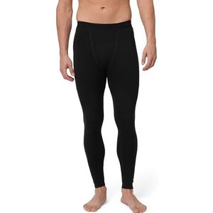 DANISH ENDURANCE Merino Wol Legging voor Heren tegen Extreme Kou, Thermische Legging voor Heren in de Winter Zwart S