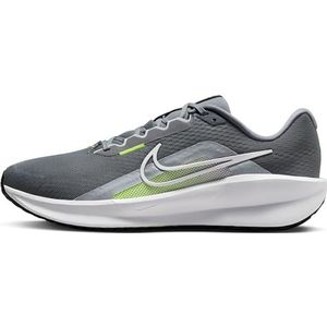 Nike Downshifter 13 hardloopschoenen voor heren, antraciet/wit-zwart-volt, 47 EU, Antraciet Wit Zwart Volt, 47 EU