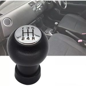 GOODGH - Auto Versnellingspook Handbal - Lederen Pook - Voor Suzuki Swift SX4 ALTO 2005-2010