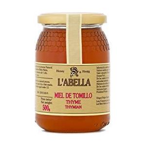 L’Abella Mel - Tijmhoning - Natuurlijke honing verzameld in Spanje (500gr)
