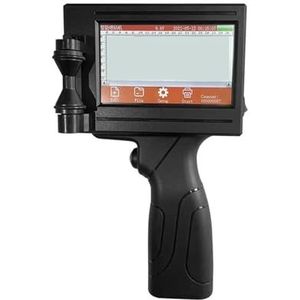 Slimme touchscreenprinter Nummer Logo Label Plastic Karton Handheld Handheld Thermische Inkjetprinter(Printer 1 black ink)