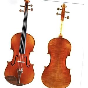violino professionale Akoestische Viool Europees Sparrenhout Uit Één Stuk Esdoorn 4/4 Viool Orkestviolist KIT