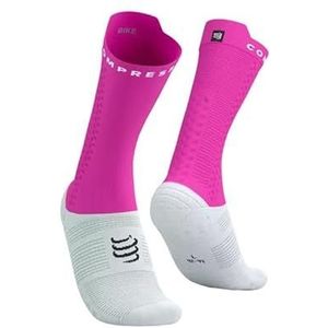 Compressport Pro Racing sportsokken, donkerroze, merk EAN: 7630102563320, schoenmaat 45-48