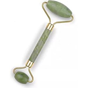 Jade Gezichtsroller - Jade Green Skin Care Tool - Pack Lifting Gezichtsroller - Tonifische gezichtsroller - Gua Sha vermindert rimpels schaar (rol jade)