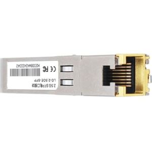 Ctwezoikmt Zilver Metaal 2.5G SFP Module 2500M Optische Haven Turn naar RJ45 Ethernet-poort Gigabit 1000 M Transceiver Module 100 Meter Transmissie