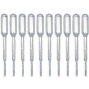 Laboratoriumpipet, 0,2 ml, transparante wegwerp-pipet van veiligheidskunststof, 100/1000 stuks (1000 stuks)