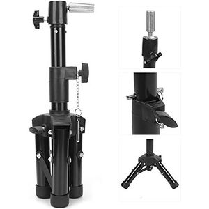 Verstelbare pruikhouder voor mannequin hoofd in alle richtingen kantelbaar 360 graden draaibare statiefkop voor kapsalons voor het tentoonstellen van haar