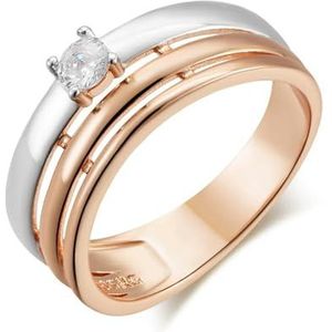 Mode natuurlijke zirkoon Ring voor vrouwen unieke Rose goud zilver kleur Mix hoge kwaliteit dagelijkse fijne sieraden Gift-8-WIT