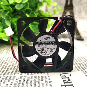 Original AD5012MB-D70 5015 5cm DC12V 0.10A 2-wire chassis mute fan