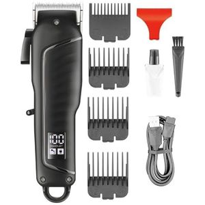 Tondeuses voor mannen, haarsnijmachine oplaadbare tondeuse kapper professionele tondeuse draadloze huishoudelijke tondeuse voor mannen