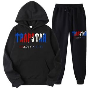 DIALFA Trainingspak, tweedelige sportkleding, Trapstar, hoodie voor mannen en vrouwen, Trapstar joggingpak, Trapstar London trainingspak, trapstar trainingspak, trapstar trainingspak voor kinderen, H,