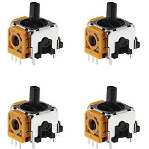 eMagTech 4 Stks Analoge Joystick Vervanging Compatibel met PS5 Controller Plastic Game Controller Joystick Controller Sensor Montage