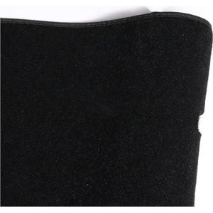Beschermend kussen Antislipmat Voor In De Auto Dashboardhoes Zonneklep Dashboardbeschermer Tapijtaccessoires Voor HR-V Voor Vezel 2014~2019(Zwart,LHD)