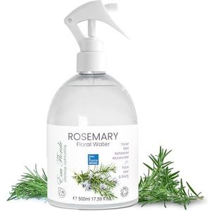 Rozemarijnhydrosol, talgbalans, stimuleert de haargroei, anti-haaruitval, zuiverende gezichtsspray, anti-acne en vette huid, 500 ml