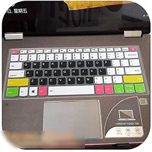Keyboard Cover Toetsenbordbescherming voor Lenovo Ideapad 330S 530S Miix 630 Yoga 530 530 14Ikb Yoga 730 730S 530 -Candyblack