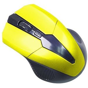 Draadloze muis Bbluetooth Ggaming, draadloze muis optische resolutie 1200 DPI, 24 GHz draadloze muis, comfortabele grip, antislip muis, 3 snelheidsaanpassingen muis voor kantoor en internetcafé