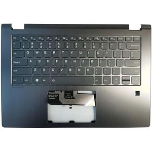 Voor Lenovo voor YOGA 530-14 530-14IKB 530-14ARR US/UK/Spaans/Latijns laptoptoetsenbord voor palmrest bovenste behuizing(Black US No touchpad)