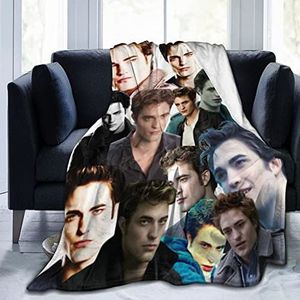 Edward Cullen Multi Purpose Super Zacht, Pluizig, Warm, Gezellig, Pluche, Dik, voor Wieg Sofa Stoel Woonkamer Geschenken Reizen Strand Decoratie 125CM X 100CM