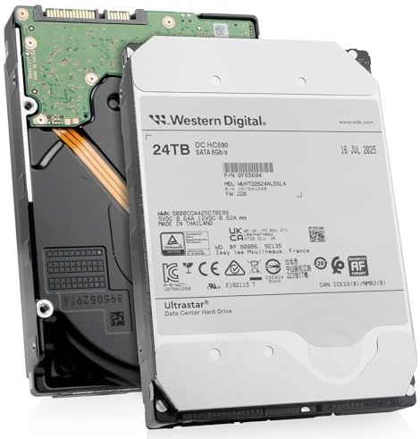 WD - Ultrastar DC HC590 - Harde Schijf - 26 TB - 3.5" - SATA III