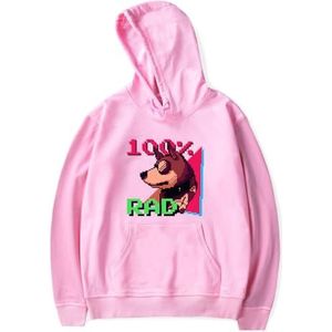 IZGVLELIHN VA-11 Hall-A Pullover Heren Dames Mode Hoodie Unisex Casual Lange Mouw Truien XXS-4XL (roze, XXS), roze, XXS