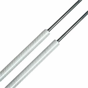 ZVFZGFGR Auto Achterklep Gasveren Lift Ondersteuningsstangen Demperstangen Kofferbakveren Koolstofvezelkleur & Zwart voor Lexus GS300 GS350 GS430 GS450h GS460 2005-2012(OEM-645300W091)-31.3cm