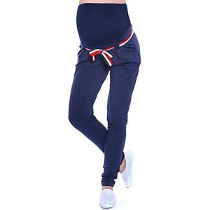 MijaCulture casual zwangerschapsbroek omstandbroek/omstandmode Monika 9081