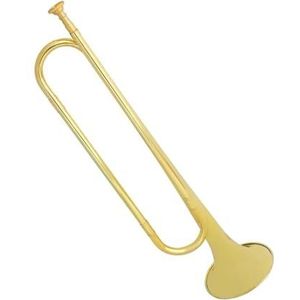 Bb Platte Bugel Trompet Met Mondstuk Messing Muziekinstrument Hoorn Voor Schoolband