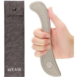 Muscle Scraper Tool with Patent-Pending Non-Slip Grip - Family-Owned Brand - Myofascial Release Tool to Relieve Tension - Massage Scraper for Sore Muscles - Stainless Steel Gua Sha for The Whole Body
