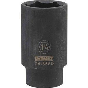 DEWALT DWMT74658B DWMT74658OSP 6-punts 1/2"" Diep Impact Socket (1-1/4"" SAE)