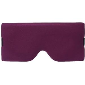3D slaapmasker, blokkeert licht, slaapmasker voor de ogen, zacht slaapmiddel, oogmasker voor reizen, oogmasker voor nachten, ademend slaapmasker (rozerood)