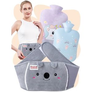 Nifogo Warmwaterkruik Met Deksel Warmwaterkruikzak, Zachte, Delicate Warmwaterkruik Voor Kinderen, Gezinnen, Vrienden Warmtetherapie,er Kunnen Meerdere Specificaties Worden Geselecteerd (H-Blauw)