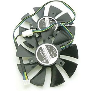 LMNCBVYA 85mm DC Brushless Cooling Fan GFY09010E12SPA for GTX960 GTX1060 GTX1070 Graphics Cards - 4Pin Connector, Cooling Solution