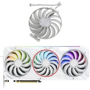 95MM CF1010U12S RTX3070 RTX3080 RTX3090 grafische ventilator voor ASUS voor ROG Strix RTX 3070 3080 Ti 3090 witte OC Edition gamingventilator(B-Fan)