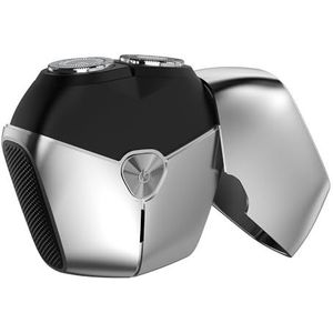 - Mild en niet-irriterend voor de poriën Snoerloos elektrisch scheerapparaat for heren - 3D zwevende koppen, nat- en droogfunctie, snel opladen, LED-indicator for een gladde en comfortabele scheerbeur