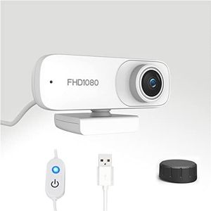 Videoconferentiecamera Autofocus 1080P Webcam Cover Hd Webcamera met microfoon for computerlaptop Pc Camera for het streamen van video's voor grote vergaderruimtes