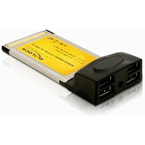 Delock PCMCIA Adapter CardBus naar USB2 4P