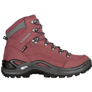 LOWA RENEGADE GTX MID, Zwart/Rood, 41.5 EU