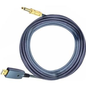 Professionele Audiokabel USB 6.35mm Gitaarkabel Accessoires Gitaar Audio Connector Snoer Adapter Gitaarkabel Interface