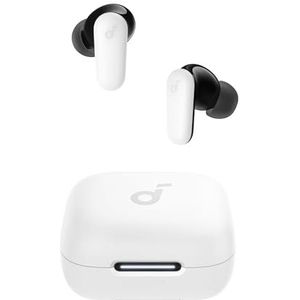 soundcore P30i by Anker Noise Cancelling Earbuds, slimme noise cancelling, krachtige bas, 45 uur speeltijd, 2-in-1 houder, IP54, draadloze oordopjes, Bluetooth 5.4, app-bediening