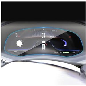 Displaybeschermfolie Voor Skyworth EV6 2022 2023 2024 2025 12,8"" Navigatiebeschermfolie Autodashboard(Instrument Film 12.3"")