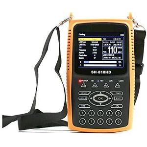 Satellietzoeker SH-810HD DVB-S2 DVB-S Digitale Satelliet Finder Meter 3.5 Inch HD LCD DVB-T2 DVB-T Signaal Satfinder Ondersteuning CCTV 810HD(6K 2B BOX)