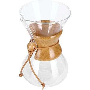 Koffiepot Glazen Maker Filtermachine met Hittebestendige Potplant voor Pot Plant Pot Pot Koffiezetapparaat Potten (600 ml)