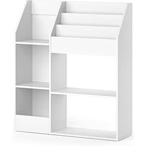 Vicco Luigi Kinderrek, speelgoedrek voor vouwdozen, wit, 100,4 x 114,2 cm, zonder vouwdozen