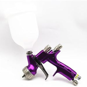 Verfspuit Verfspuistool 1,3 mm mondstuk Luchtspuistool met 1,5 mm mondstuk Vernis Verfspuit/Luchtspuistool/Luchtgereedschap/Twee spuitmondgroottes(B)