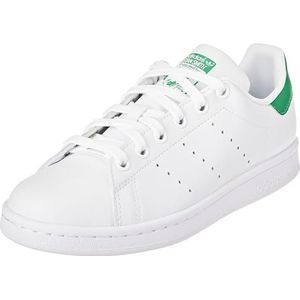 adidas Stan Smith Sneakers voor dames, cloud wit/groen/wolkwit, 38 2/3 EU, Cloud White Green Cloud White, 38.50 EU