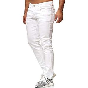 Tazzio Jeans Slim Fit heren jeanbroek wit stretch designer broek Denim M533-2