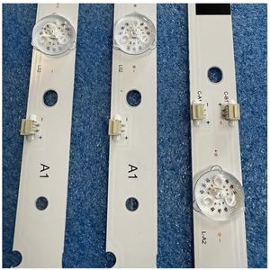 LED-strips for LE.39FD CTV4036 LED39C310A LC390TA JS-D-JP3910-071EC 061EC E39DU1000 MS-L1136-R/L L0878 LED39C310B MS-L1136-R L(30pcs For 10 TV)