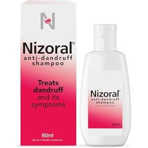 Nizoral Anti-Roos Shampoo - Effectieve Behandeling Tegen Roos en Jeuk - 60ml