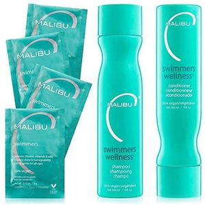 Malibu C - Swimmers Wellness Collection - Cosmetische Set - 4 Stuks - Voor het Haar